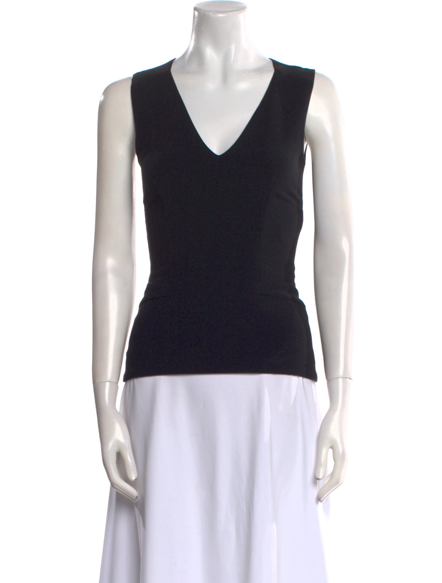 Victoria Beckham V-Neck Sleeveless Top