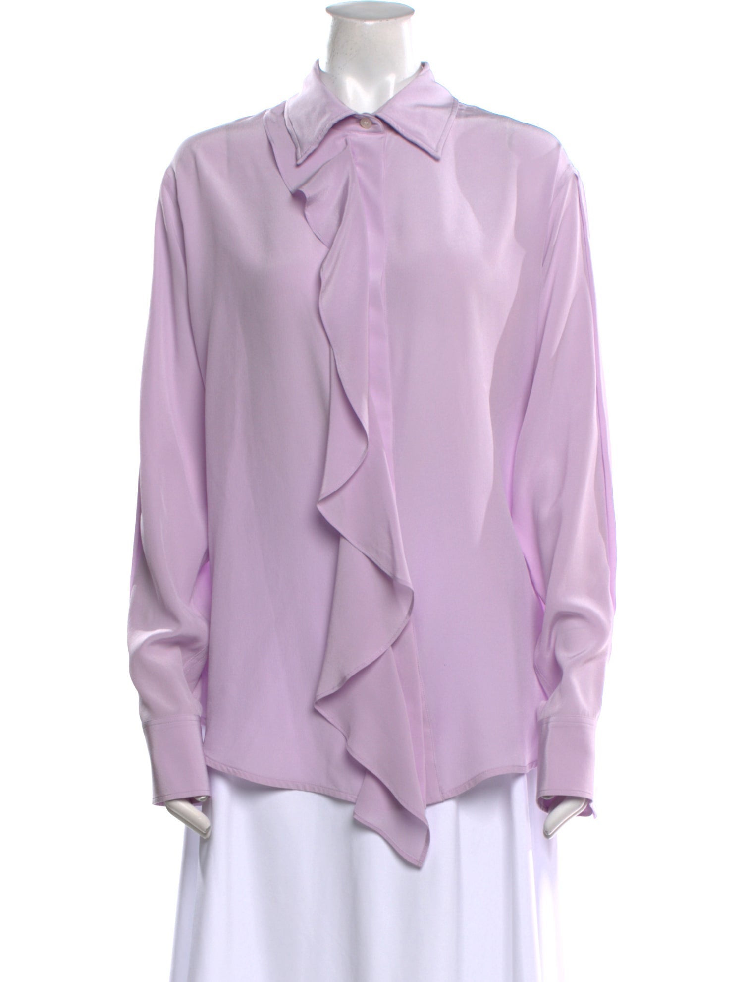 Victoria Beckham Silk Long Sleeve Blouse w/ Tags