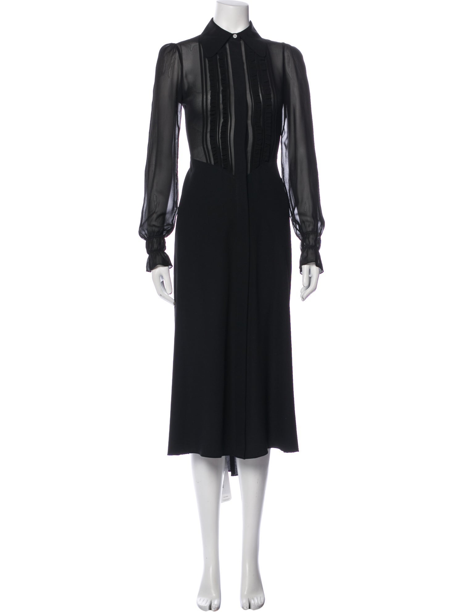Victoria Beckham Silk Long Dress