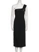 Victoria Beckham One-Shoulder Midi Length Dress