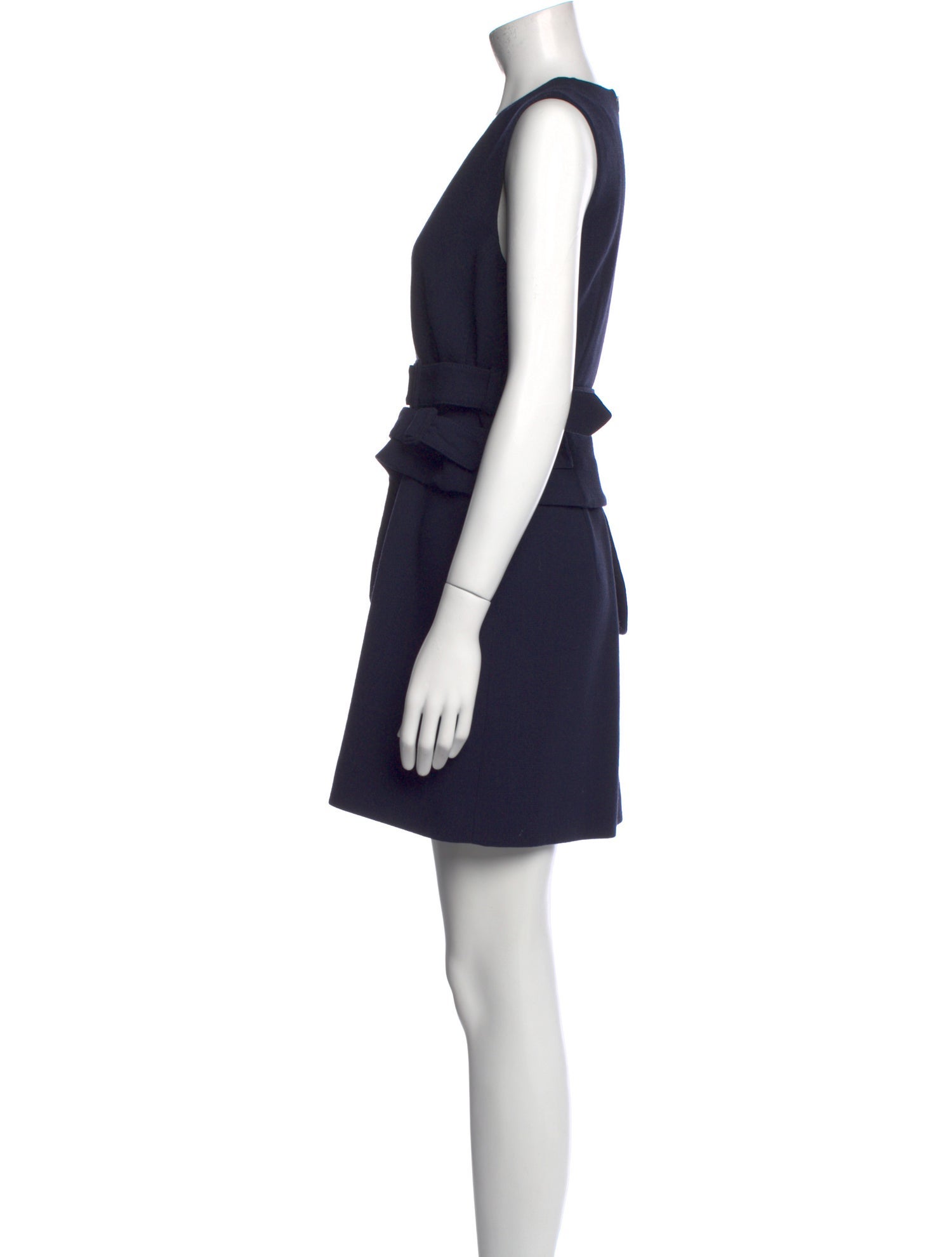 Victoria Beckham Wool Mini Dress