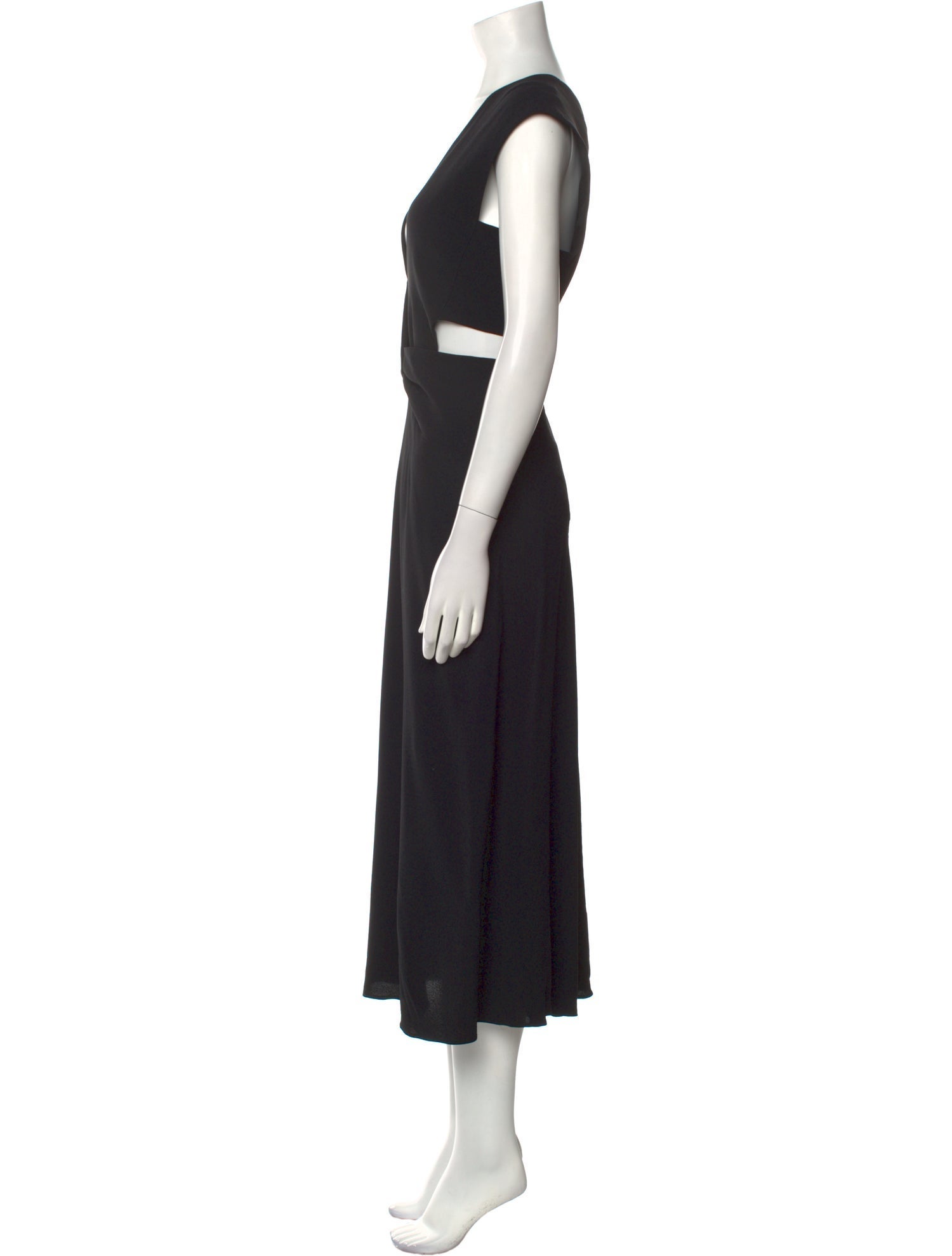 Victoria Beckham V-Neck Long Dress w/ Tags