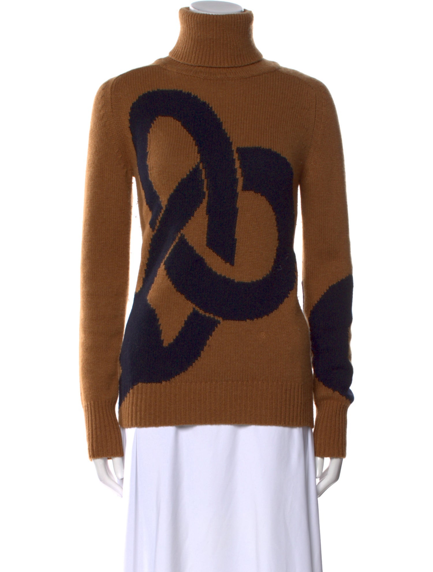 Victoria Beckham Cashmere Printed Sweater