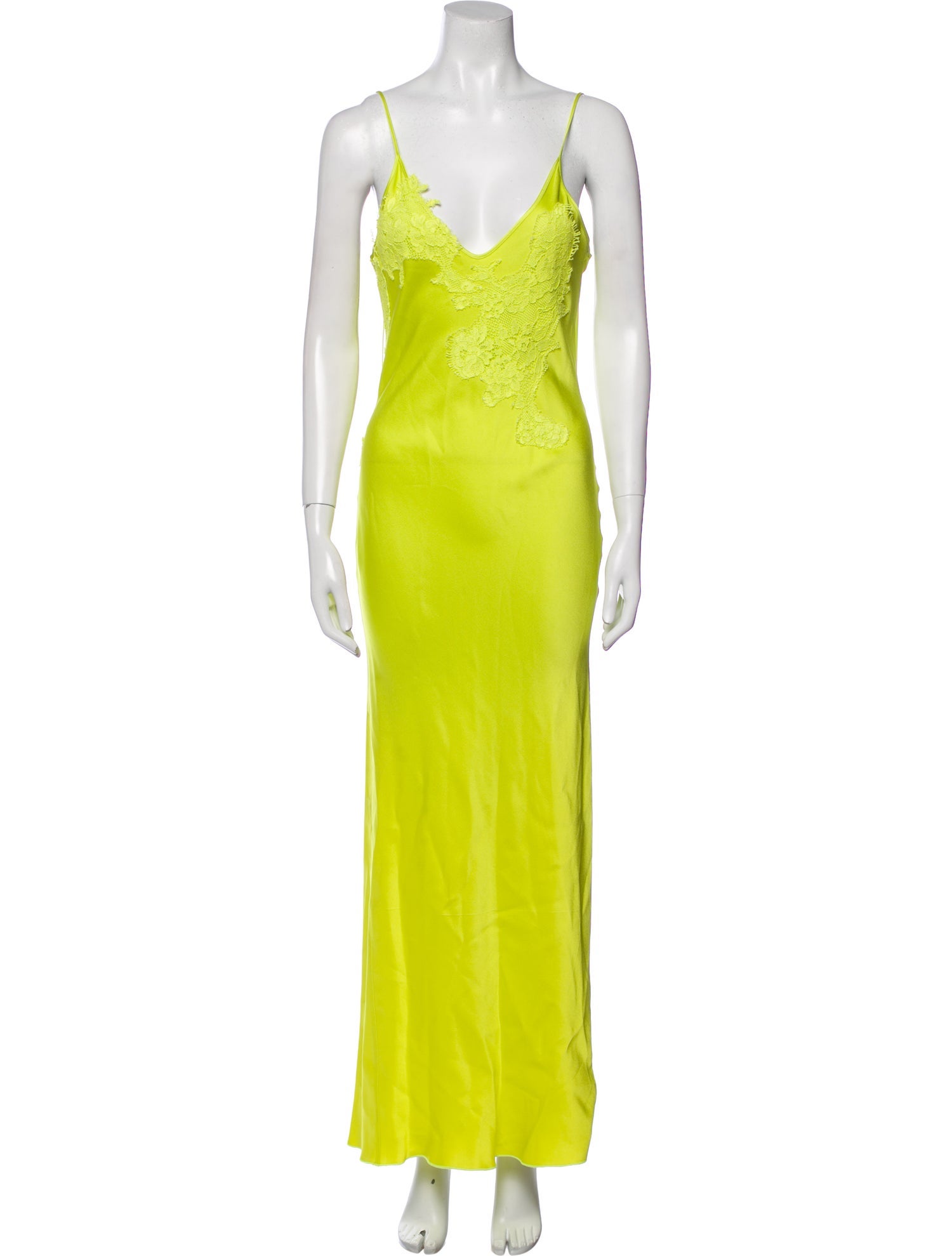 Victoria Beckham V-Neck Long Dress