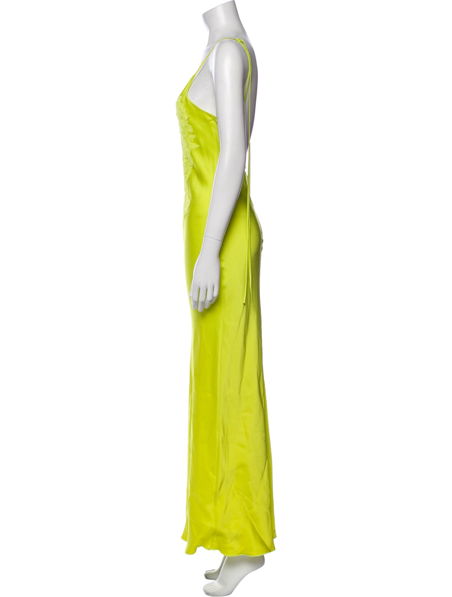 Victoria Beckham V-Neck Long Dress
