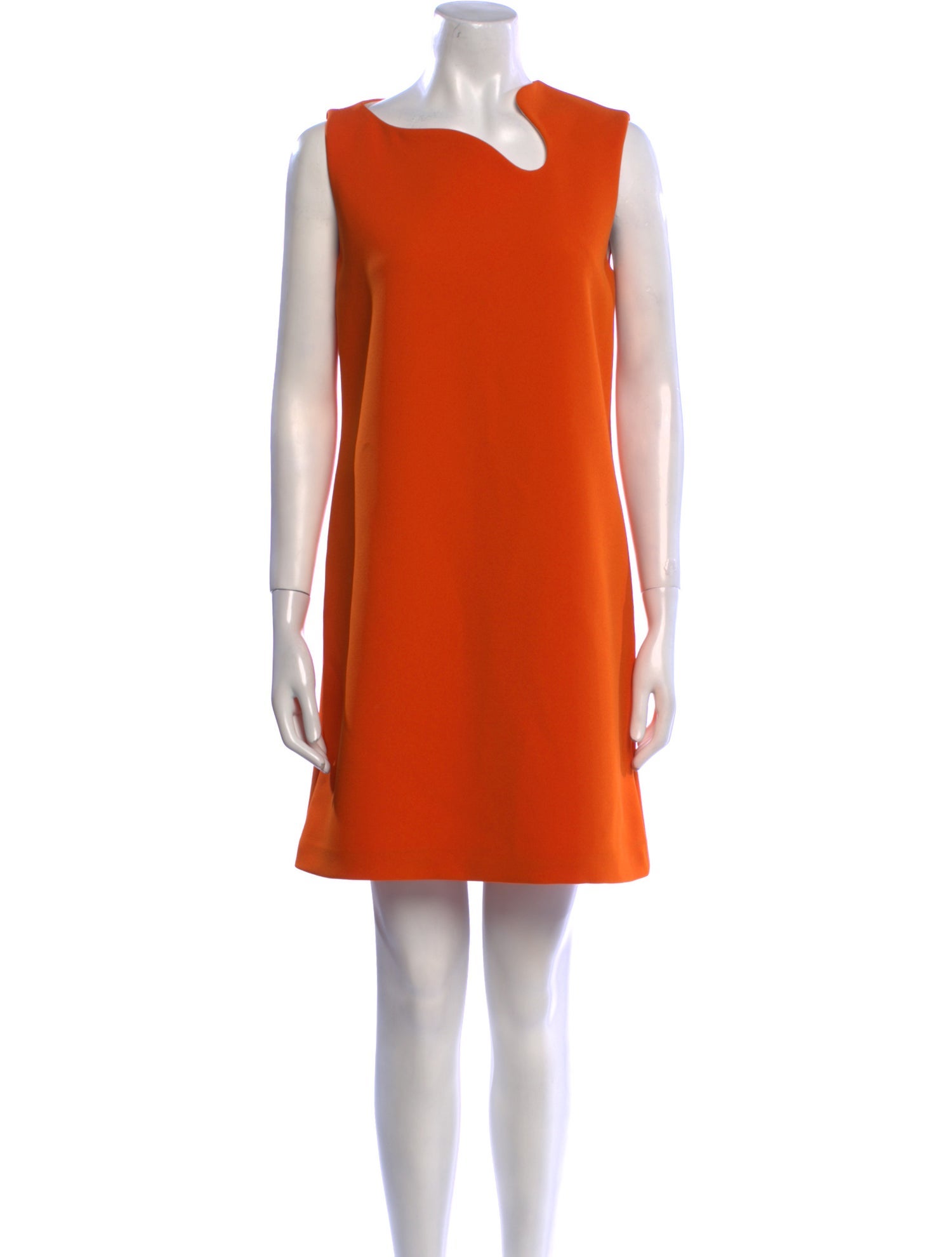 Victoria Beckham Square Neckline Mini Dress