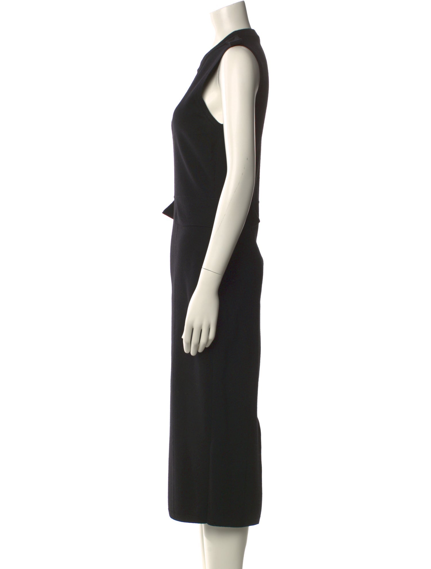 Victoria Beckham Wool Long Dress