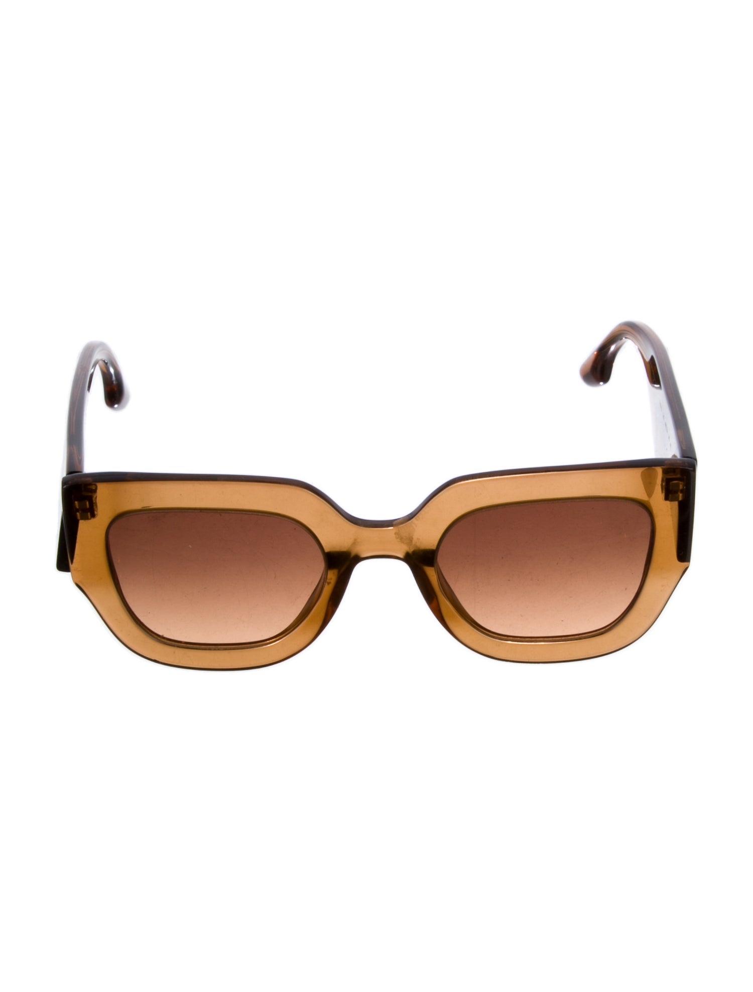 Victoria Beckham Square Gradient Sunglasses
