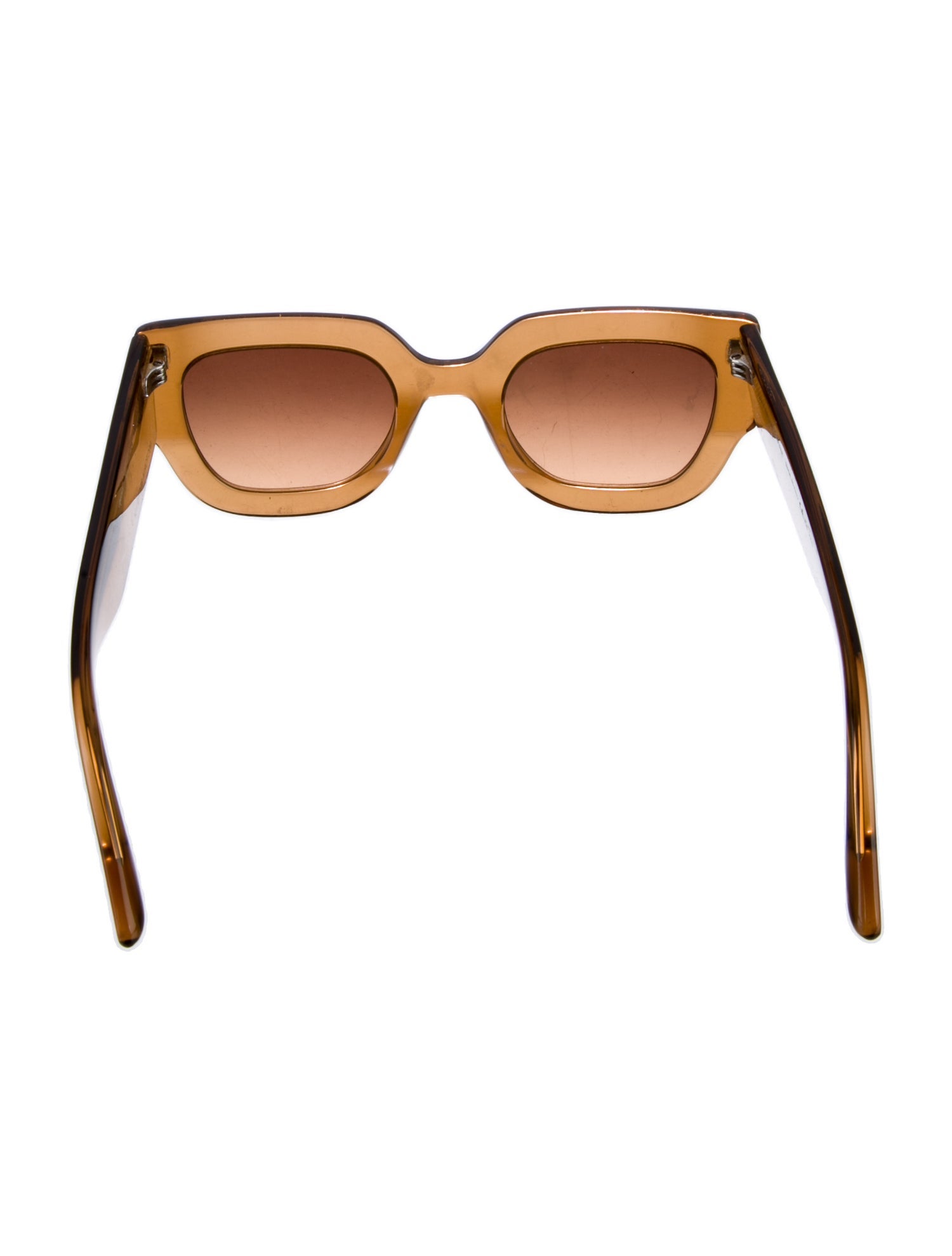 Victoria Beckham Square Gradient Sunglasses
