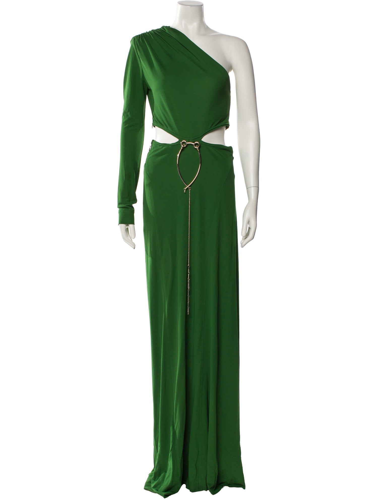 Victoria Beckham One-Shoulder Long Dress