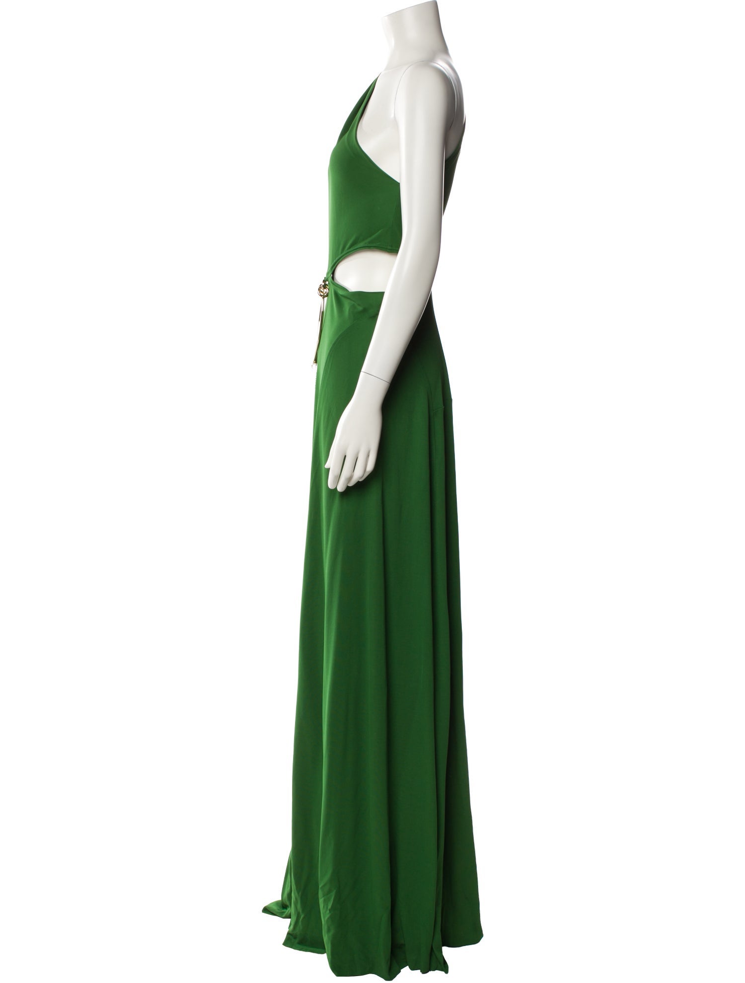 Victoria Beckham One-Shoulder Long Dress