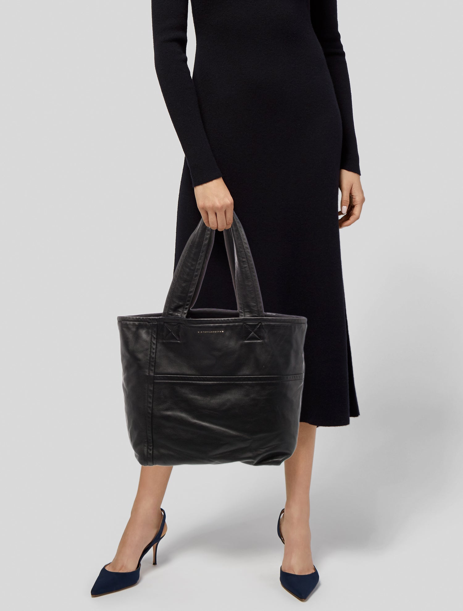 pleated leather dress Sandra's Tube Top Pleated PU Leather Midi Dress