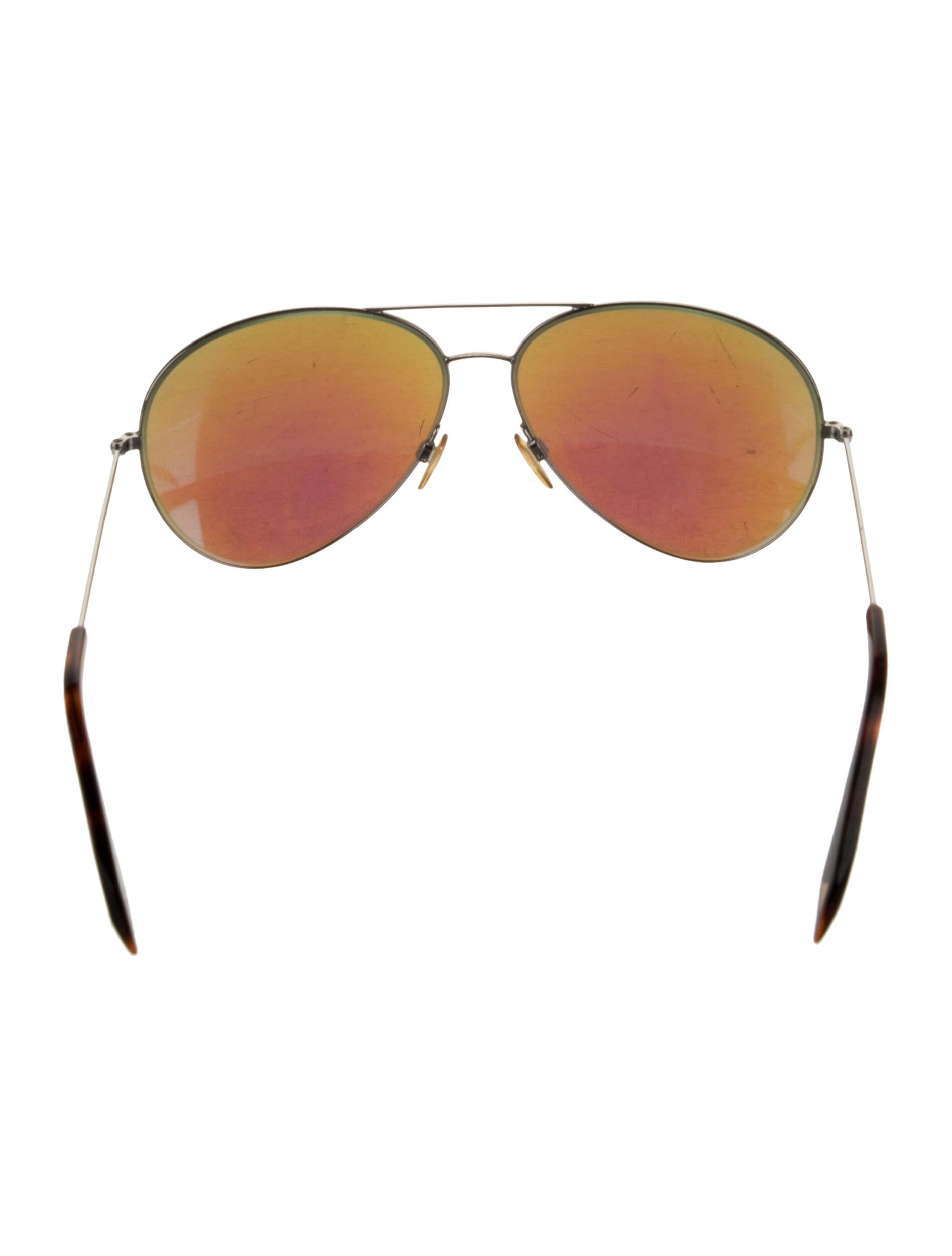 Victoria Beckham Aviator Mirrored Sunglasses