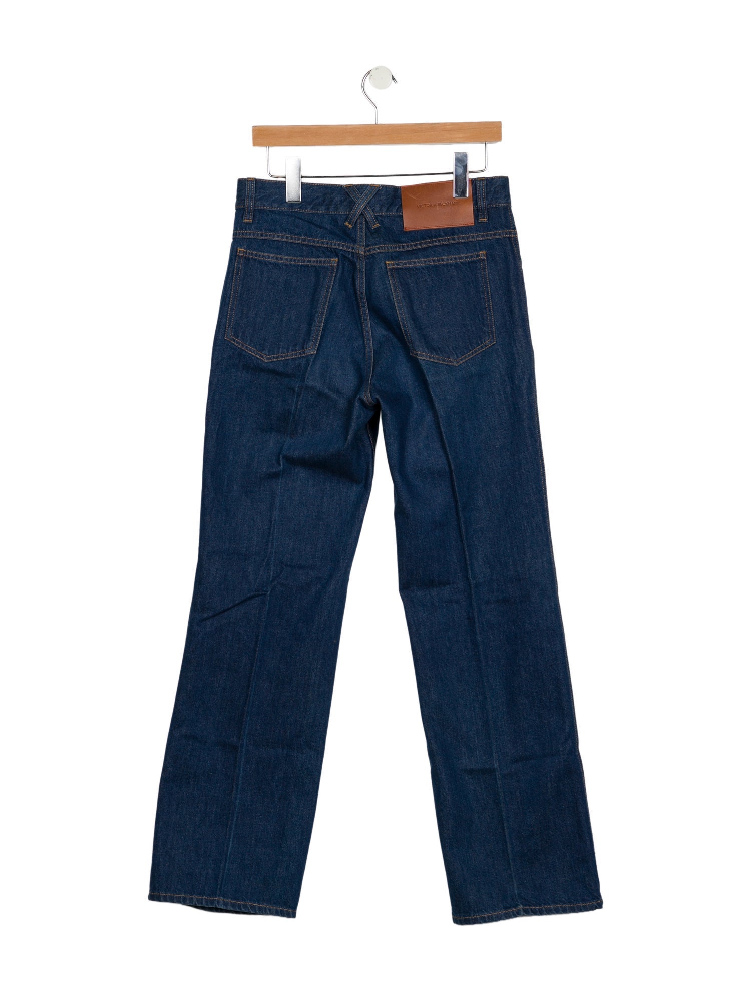Victoria Beckham High-Rise Wide Leg Jeans