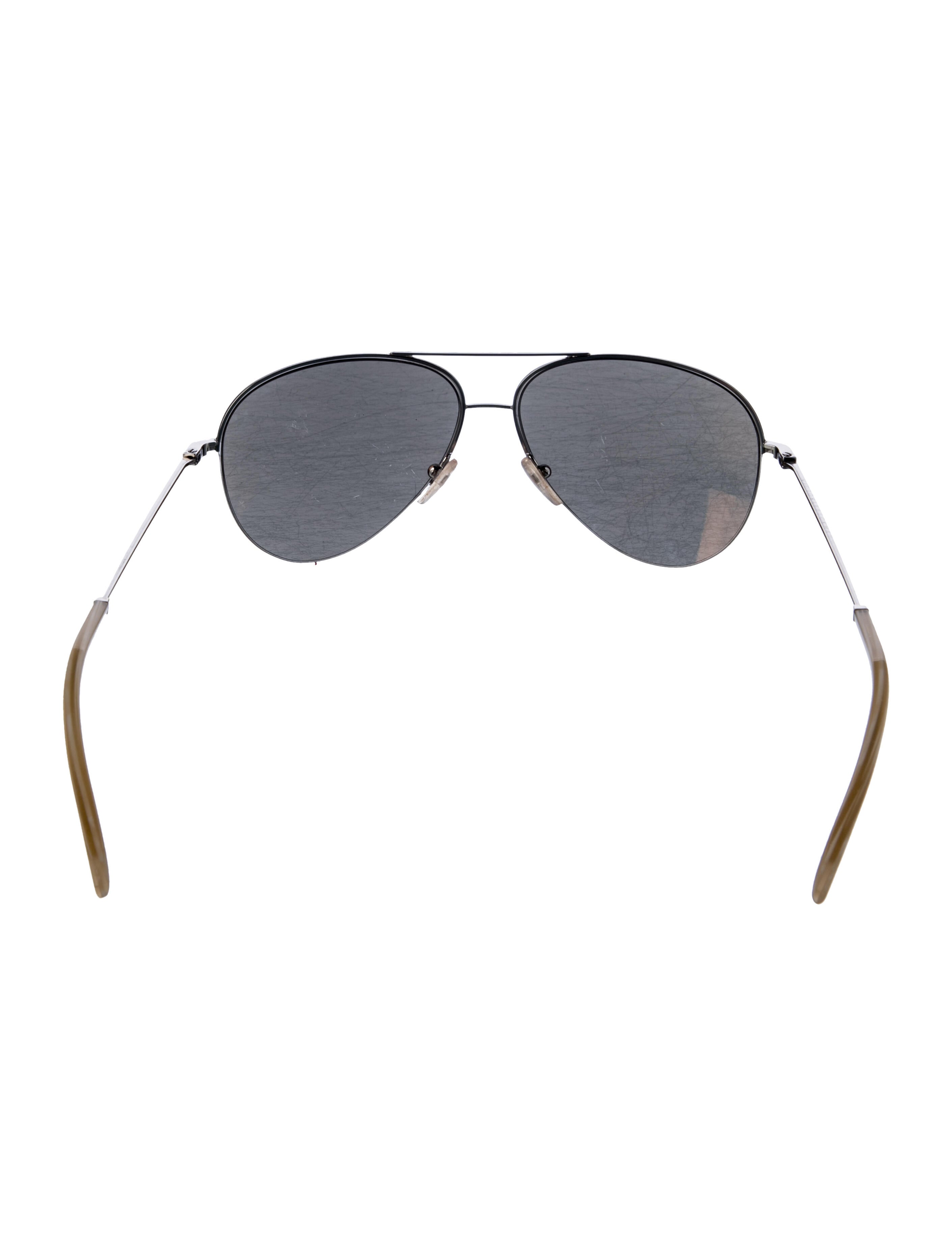 Victoria Beckham Aviator Tinted Sunglasses