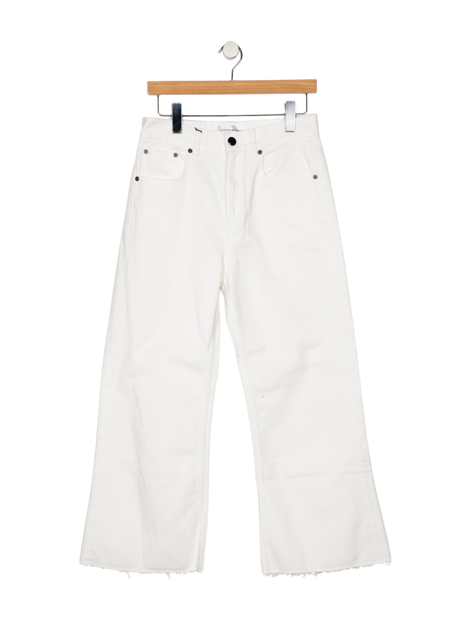 Victoria Beckham High-Rise Wide Leg Jeans