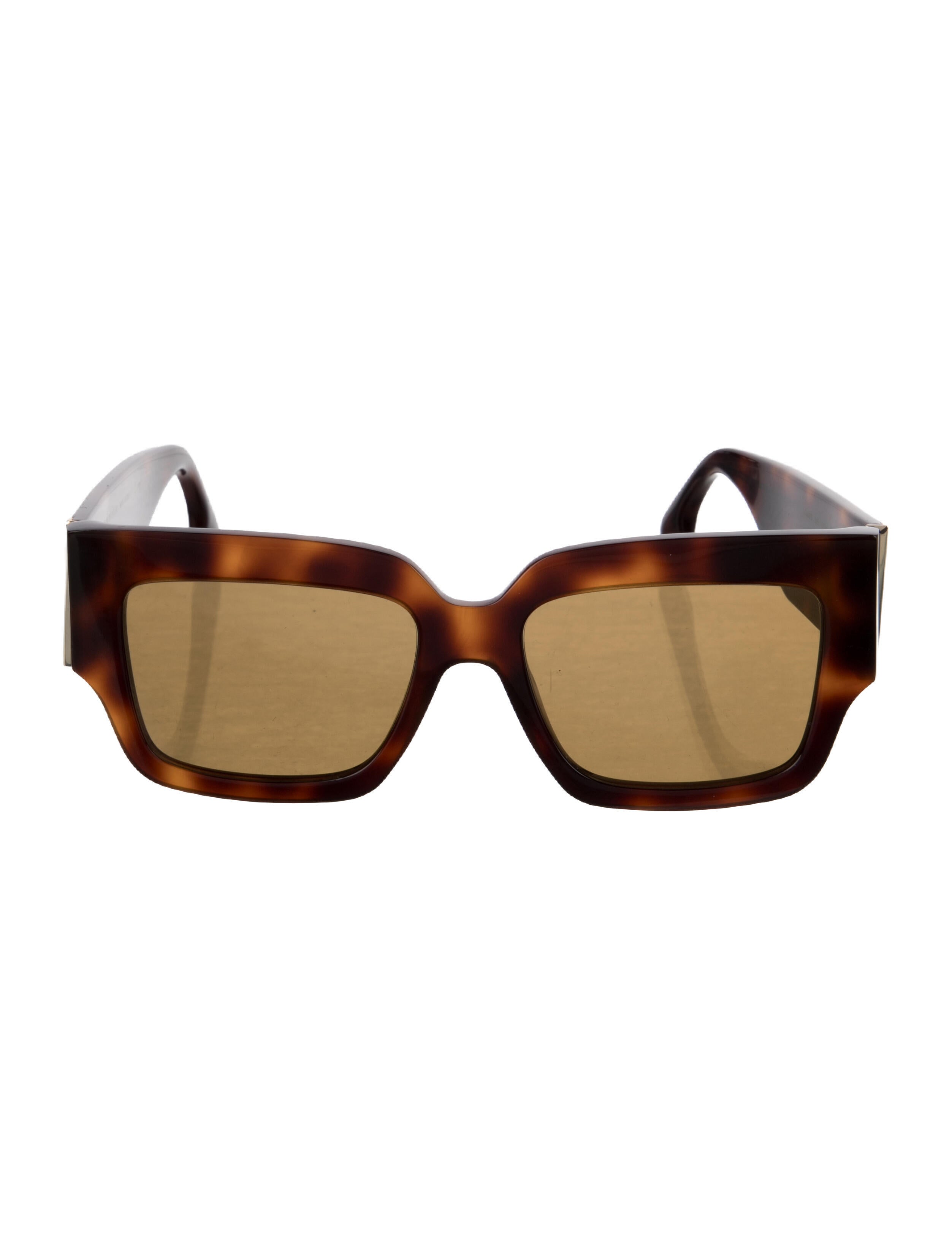 Victoria Beckham Square Tinted Sunglasses
