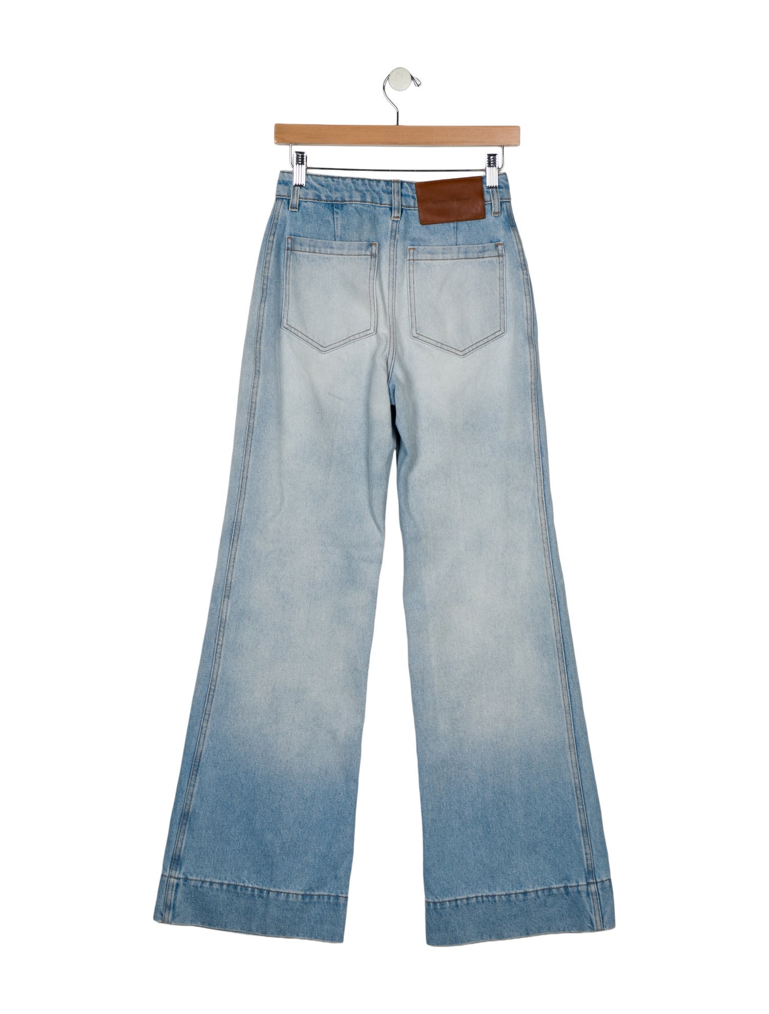 Victoria Beckham High-Rise Wide Leg Jeans w/ Tags