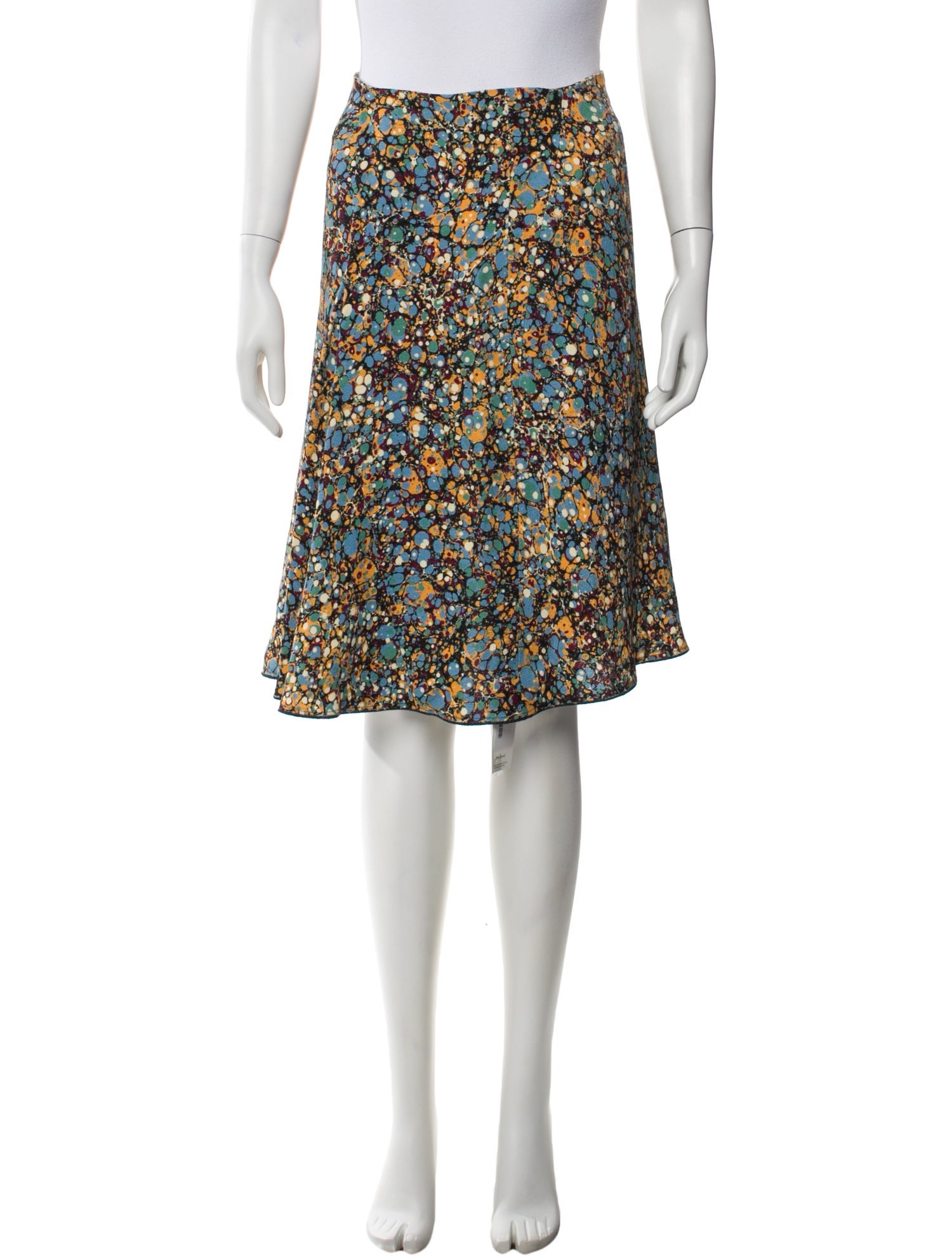 Victoria Beckham Silk Knee-Length Skirt w/ Tags