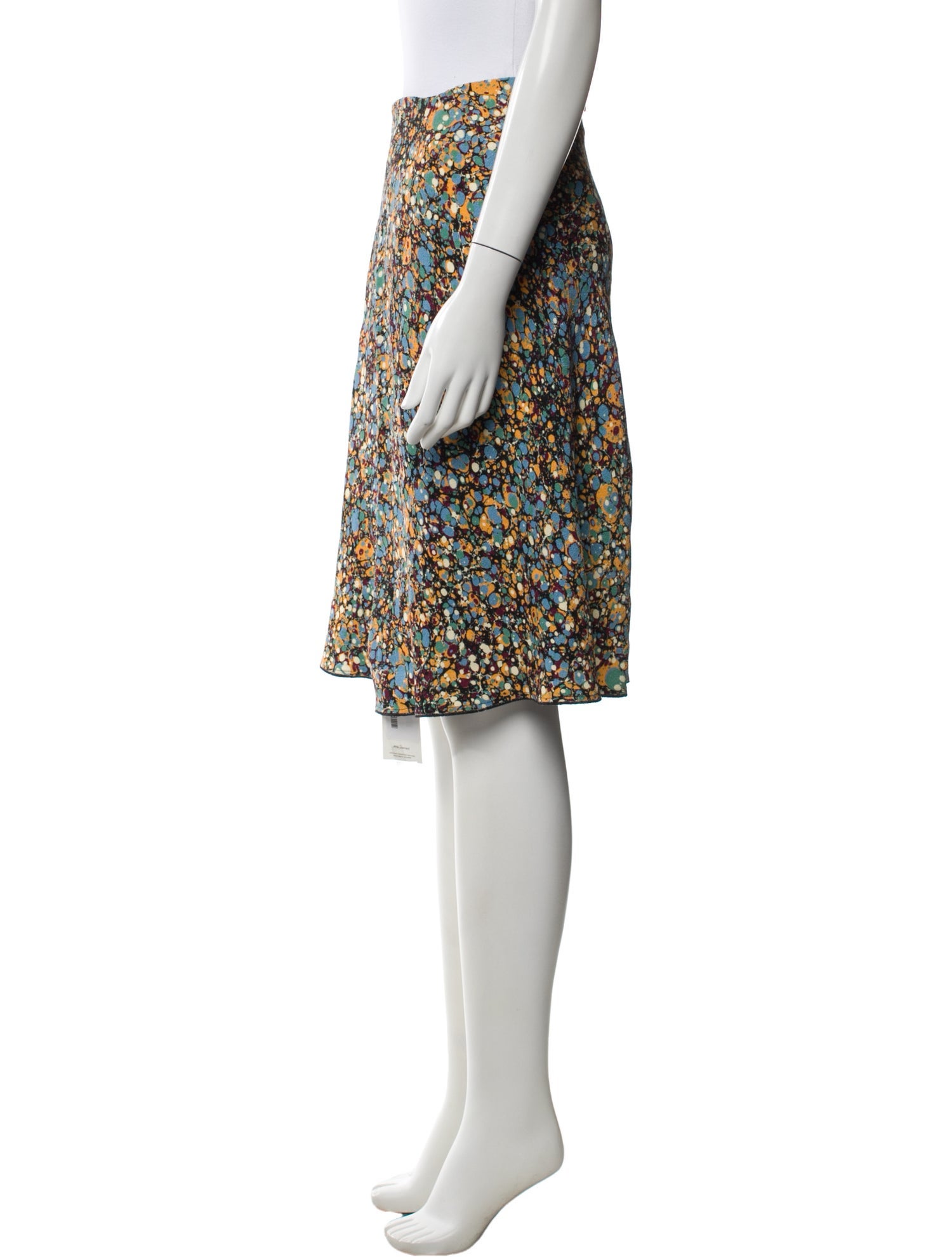 Victoria Beckham Silk Knee-Length Skirt w/ Tags