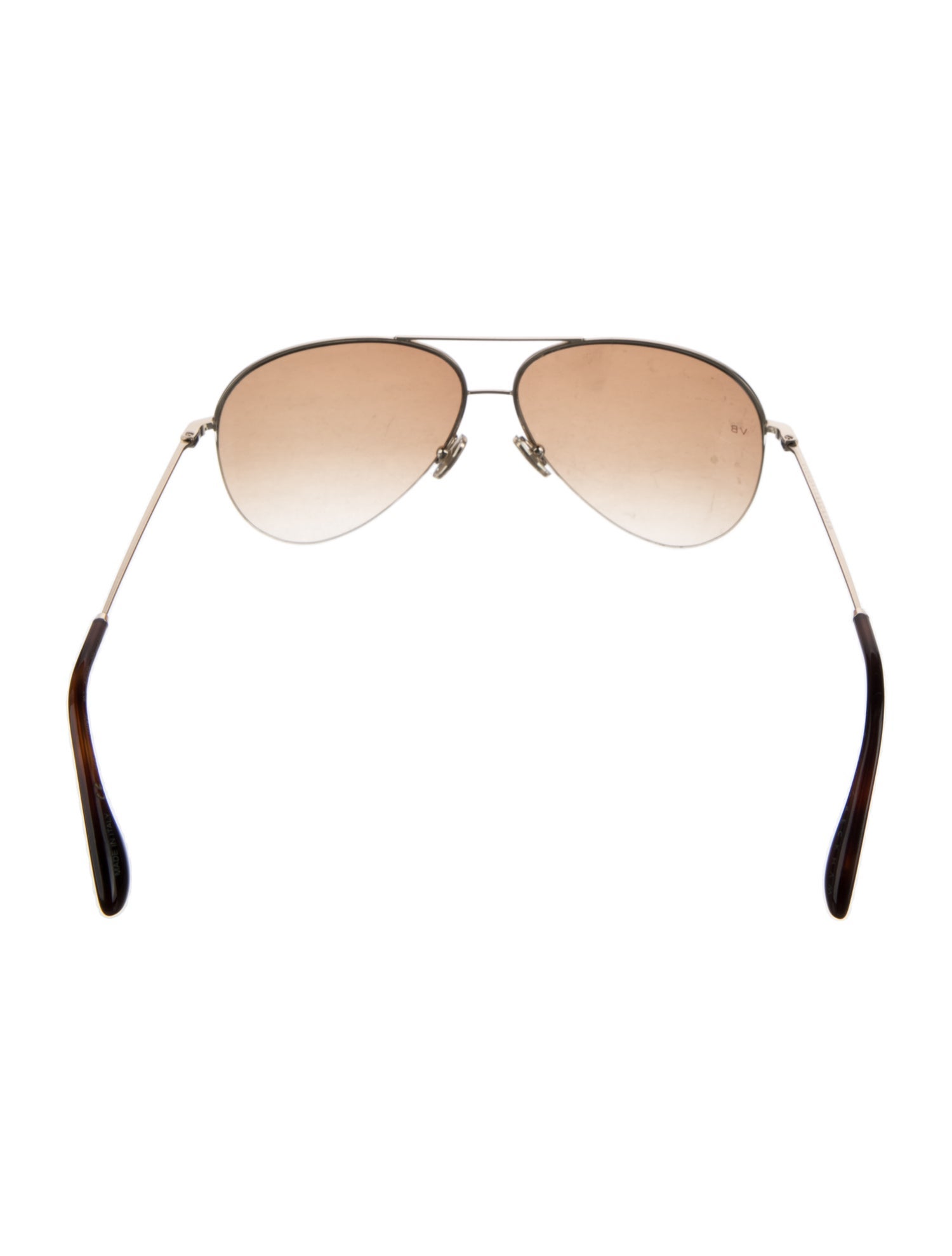 Victoria Beckham Aviator Gradient Sunglasses