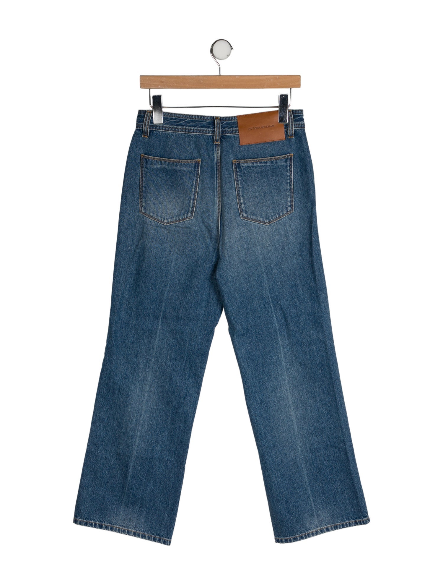 Victoria Beckham High-Rise Wide Leg Jeans