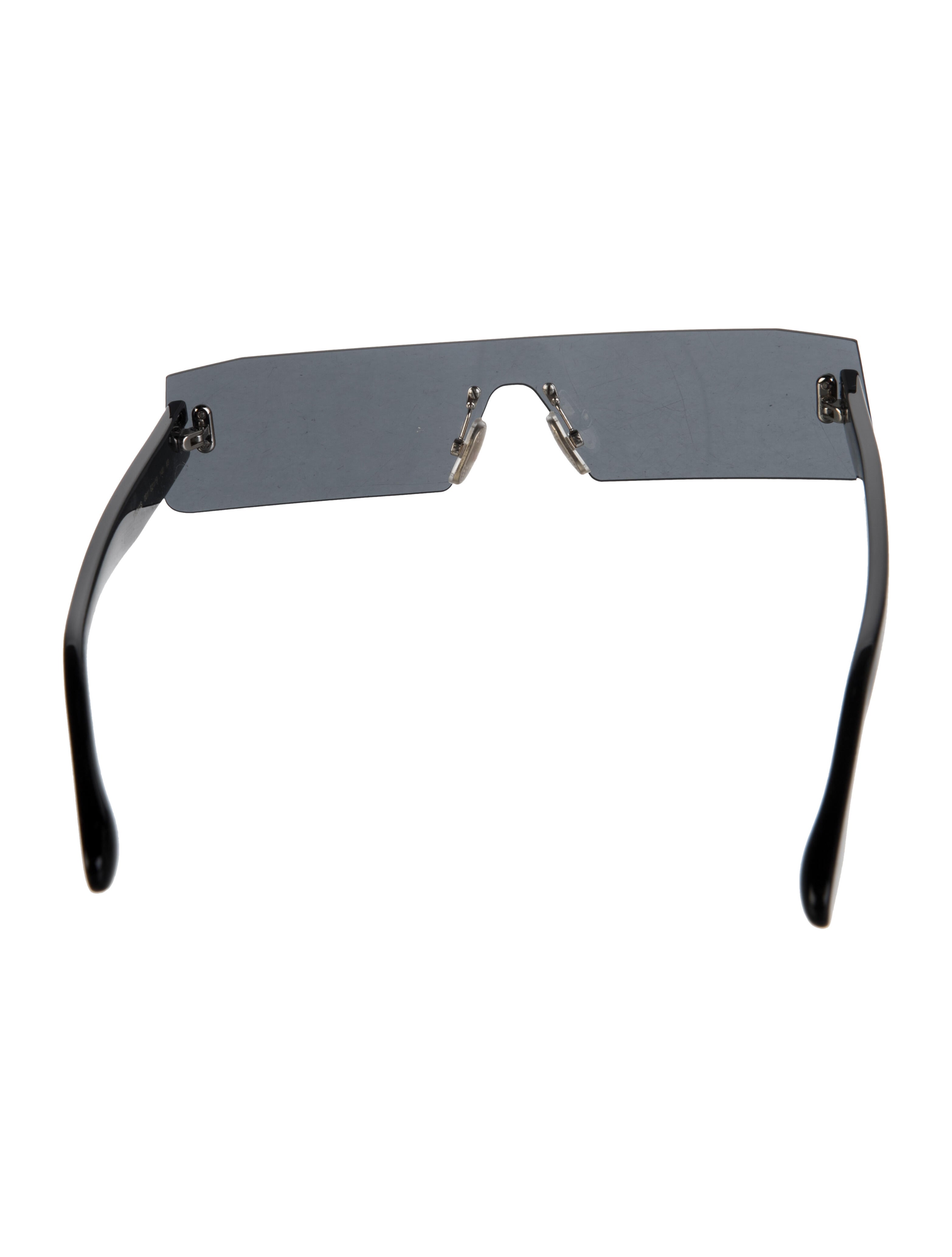 Victoria Beckham Shield Tinted Sunglasses