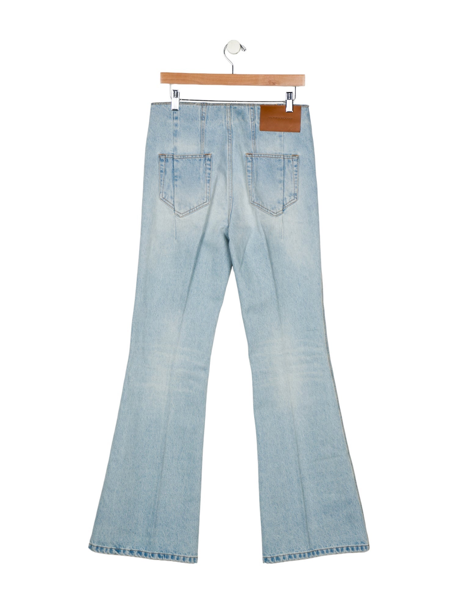 Victoria Beckham High-Rise Wide Leg Jeans