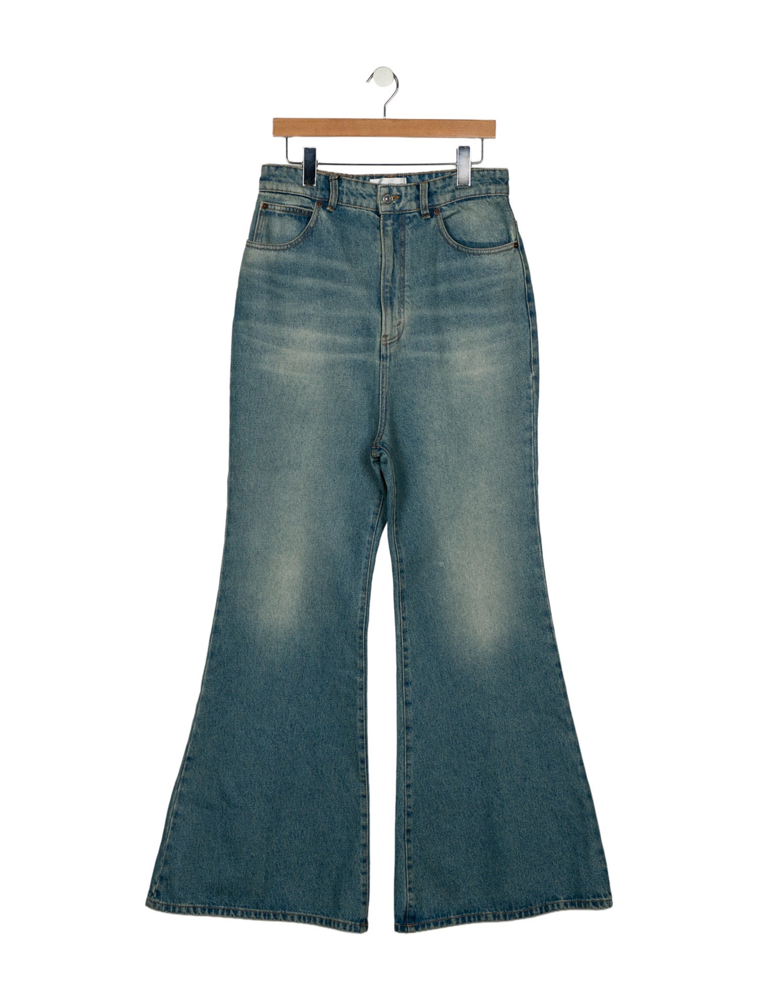 Victoria Beckham High-Rise Wide Leg Jeans
