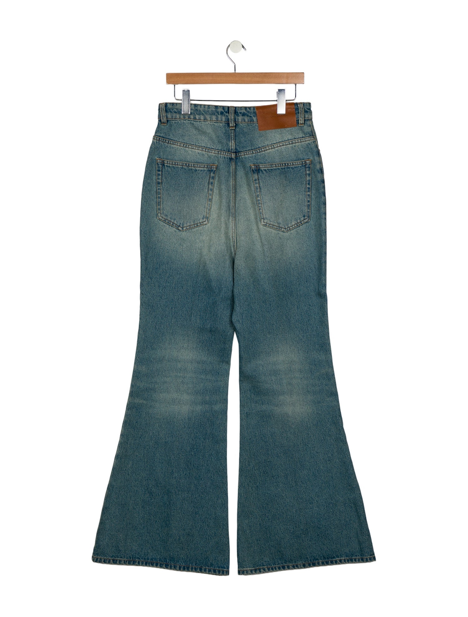 Victoria Beckham High-Rise Wide Leg Jeans