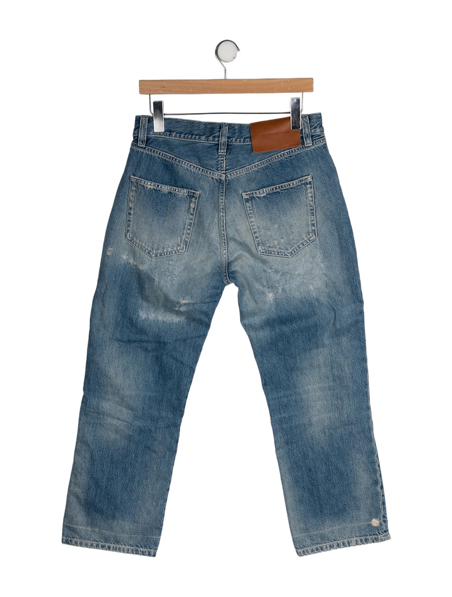 Victoria Beckham High-Rise Wide Leg Jeans