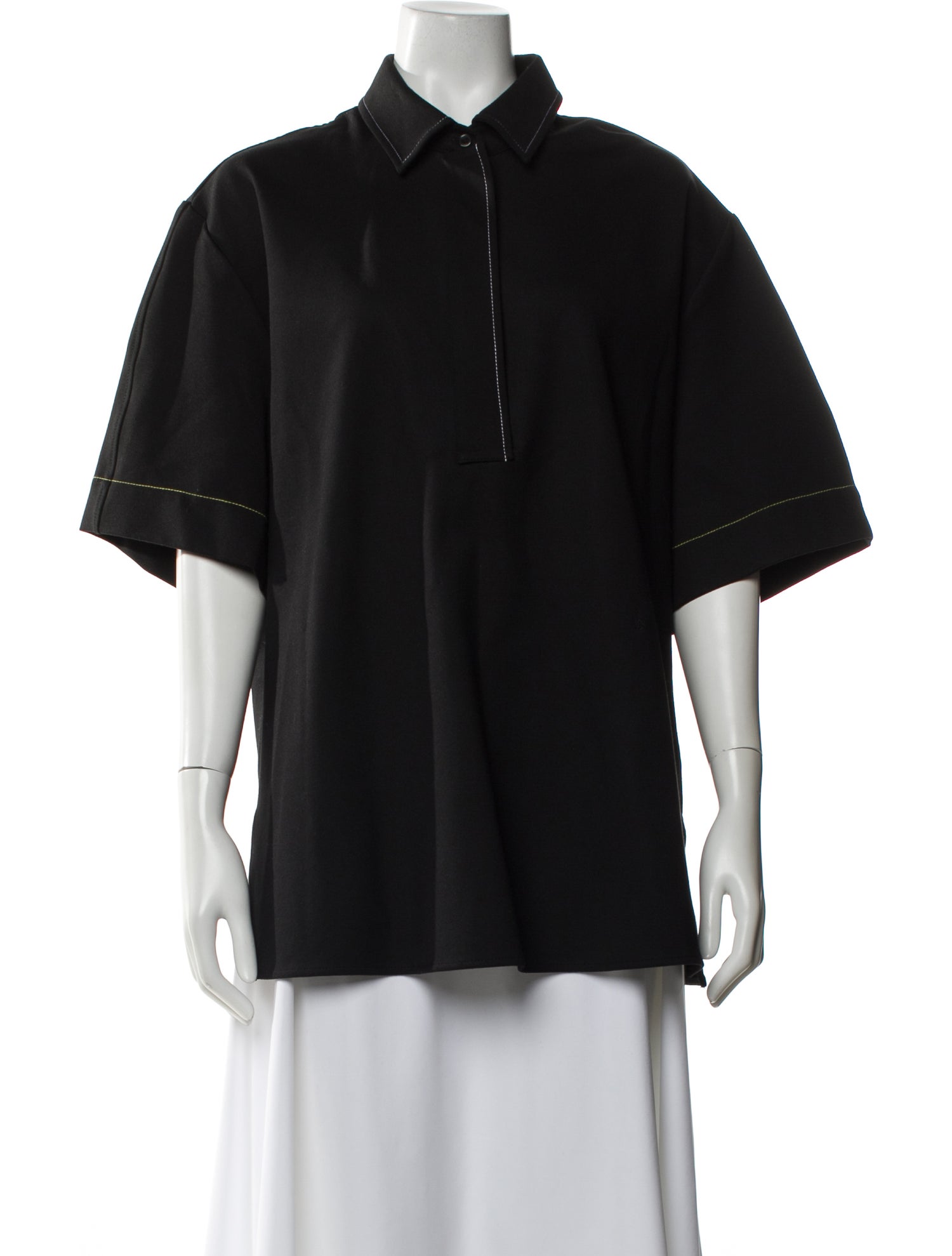 Victoria Beckham Short Sleeve Polo