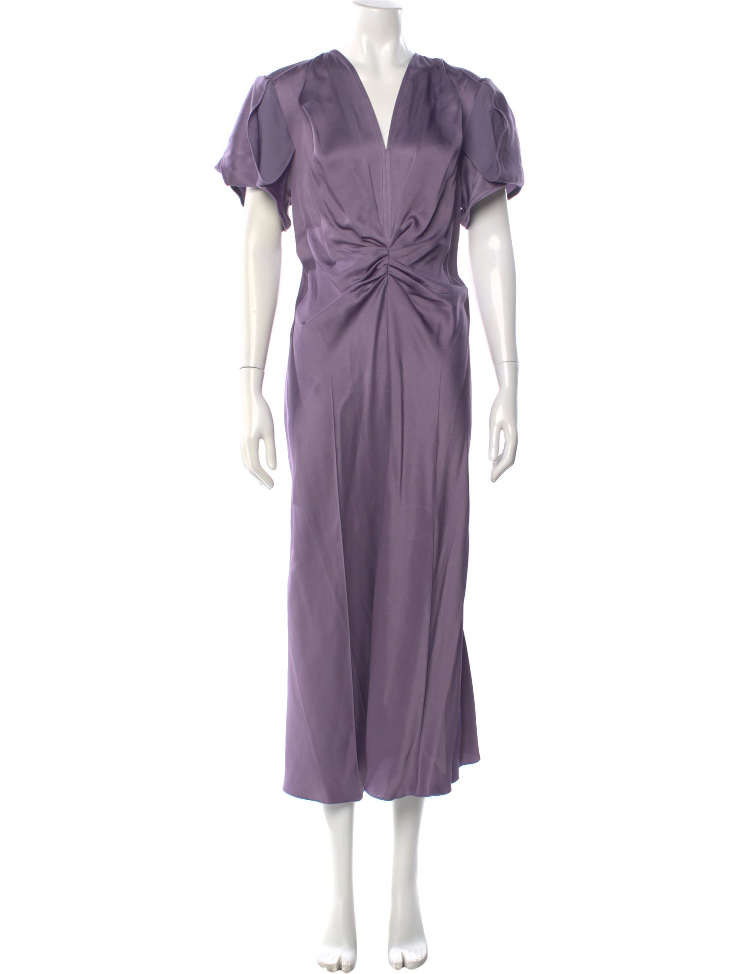 Victoria Beckham V-Neck Long Dress w/ Tags