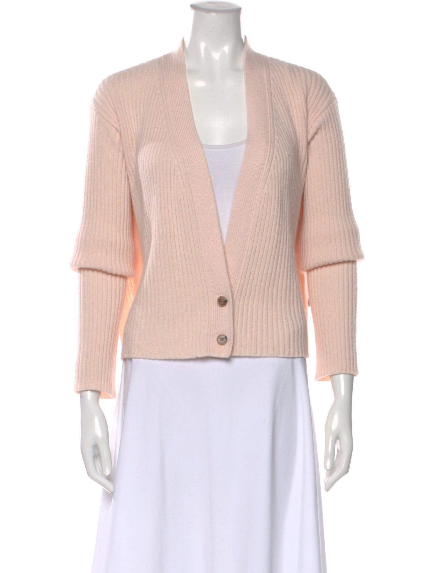 Victoria Beckham Wool V-Neck Sweater