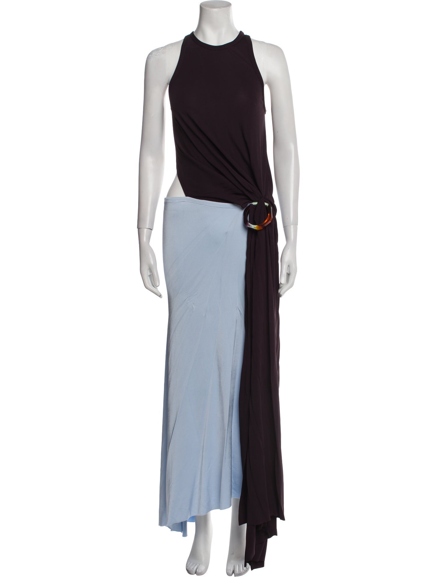 Victoria Beckham Crew Neck Knee-Length Dress w/ Tags