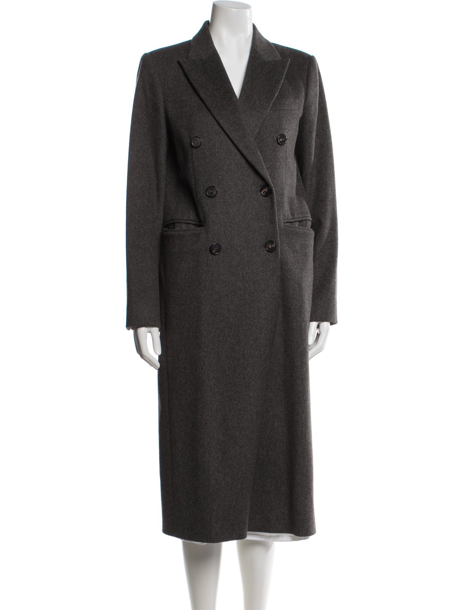Victoria Beckham Virgin Wool Trench Coat