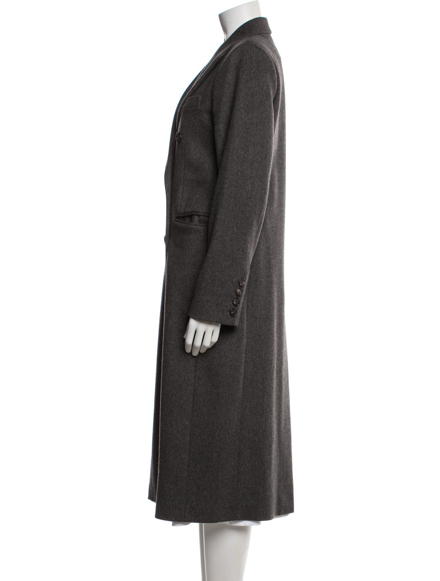 Victoria Beckham Virgin Wool Trench Coat