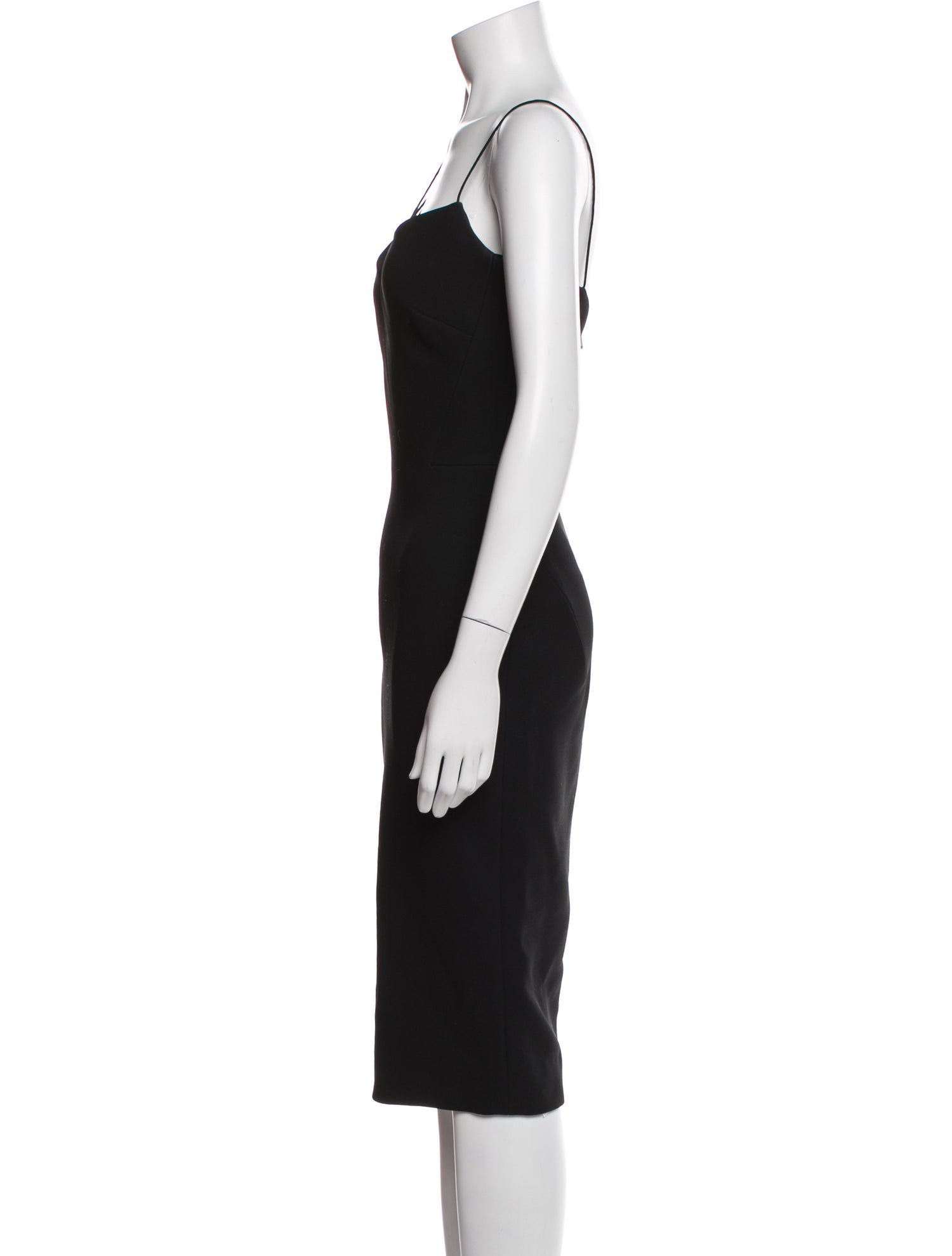 Victoria Beckham Asymmetrical Knee-Length Dress
