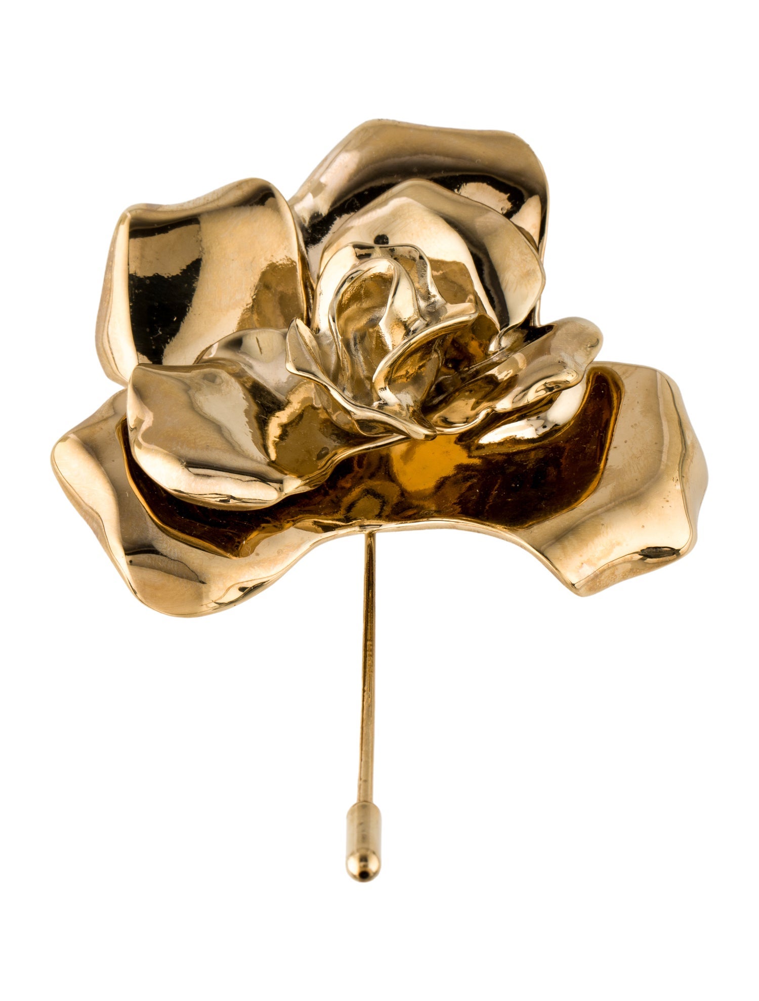 Victoria Beckham Flower-Motif Pin Brooch