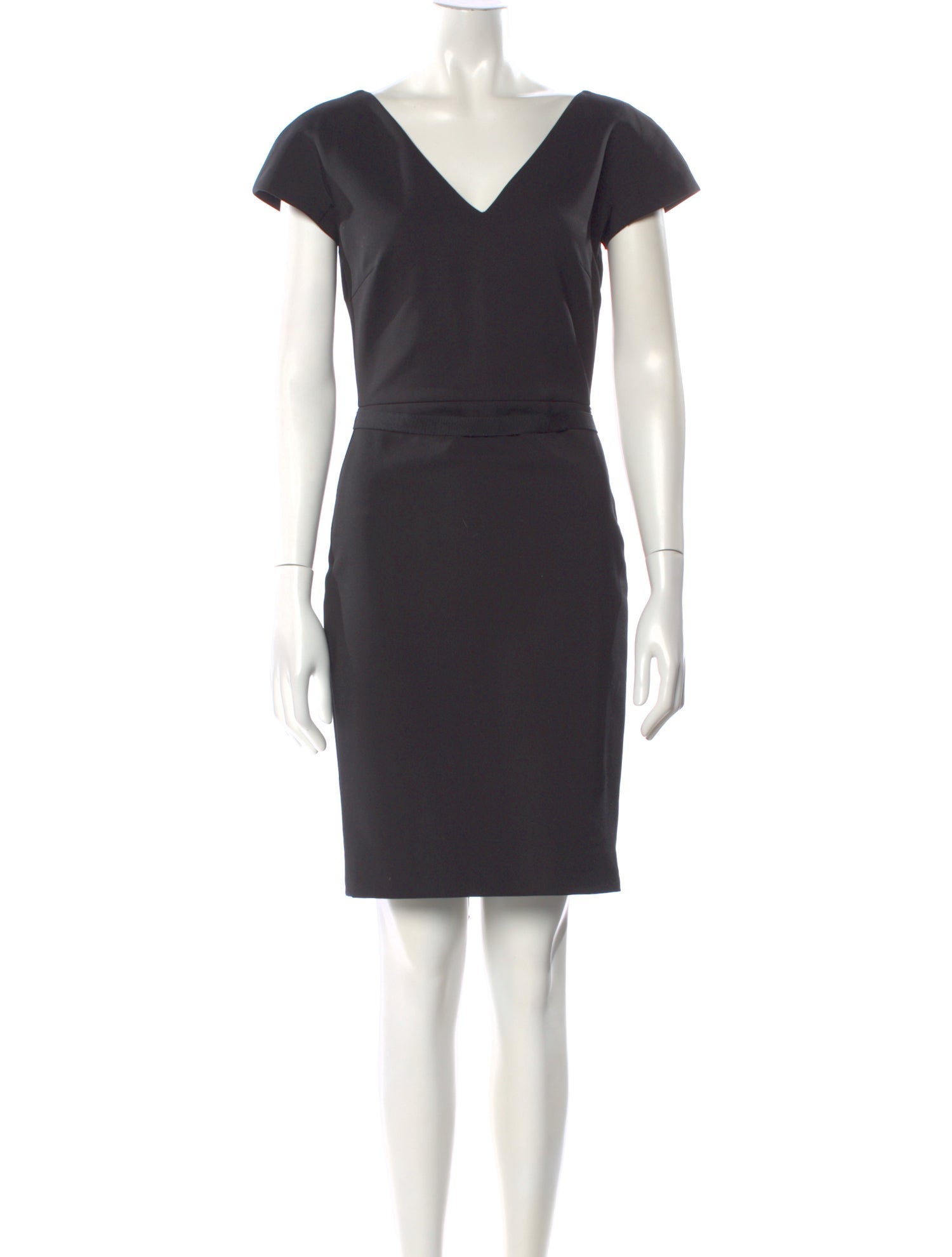 Victoria Beckham V-Neck Mini Dress
