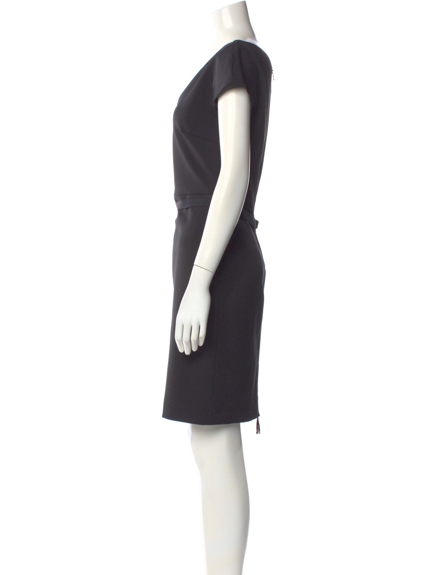 Victoria Beckham V-Neck Mini Dress