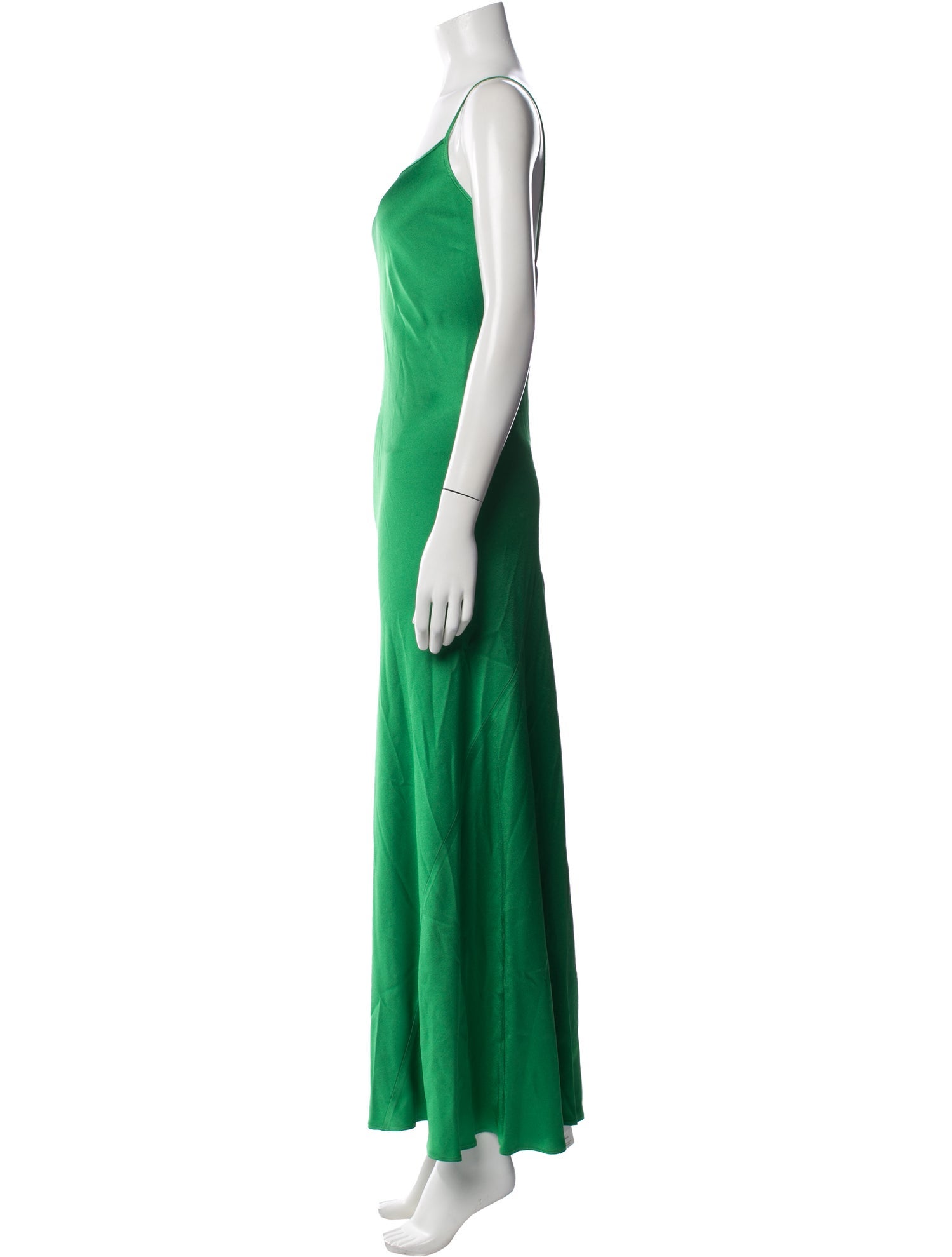 Victoria Beckham Scoop Neck Long Dress
