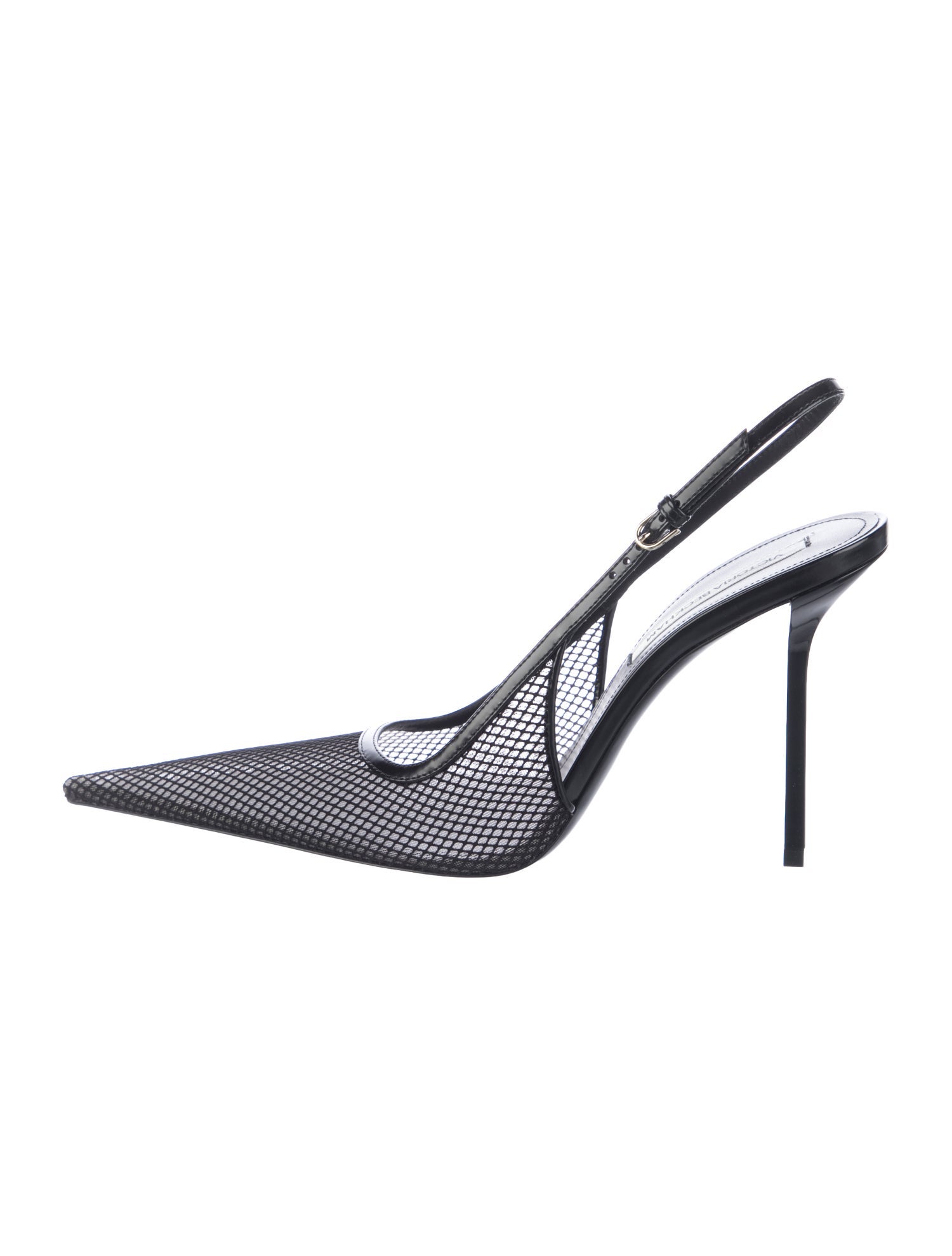 Victoria Beckham Mesh Slingback Pumps