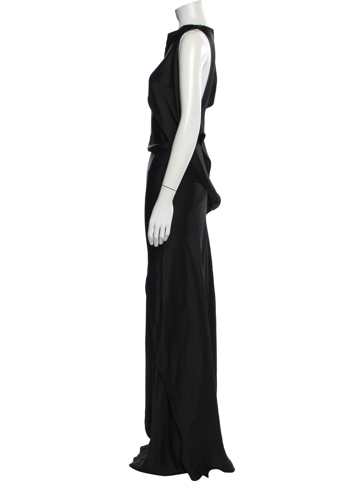 Victoria Beckham Asymmetrical Long Dress