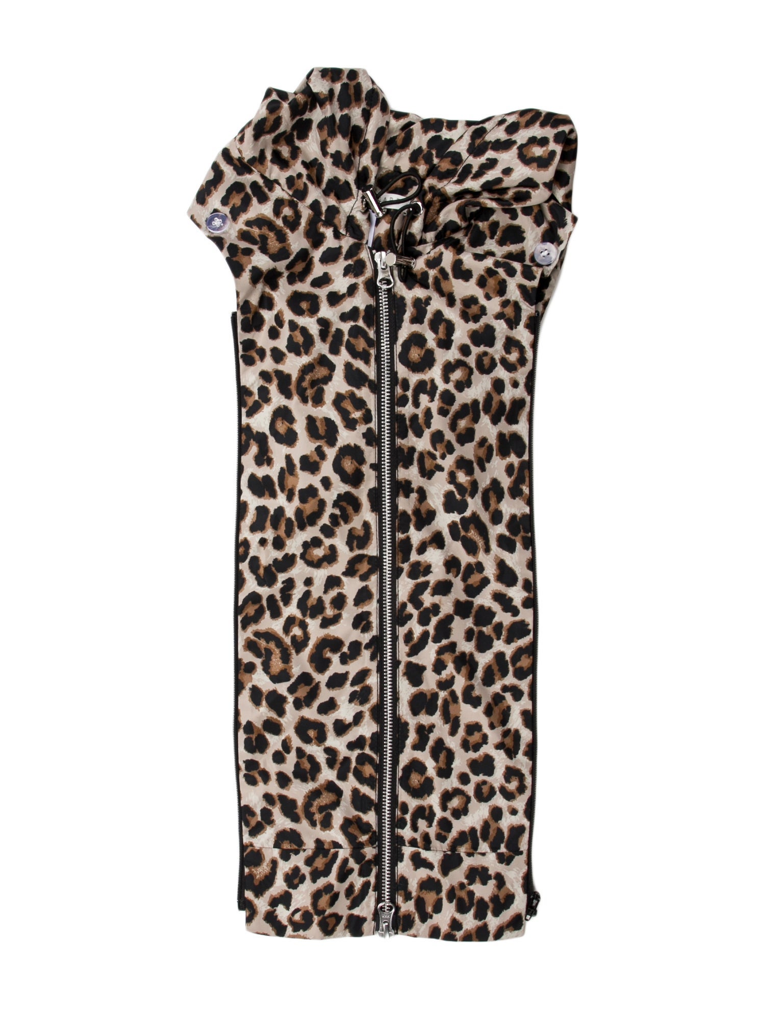 Veronica Beard x Bandier Animal Print Cowl Neck Tunic