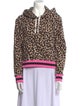 Veronica Beard x Bandier Animal Print Mock Neck Sweatshirt