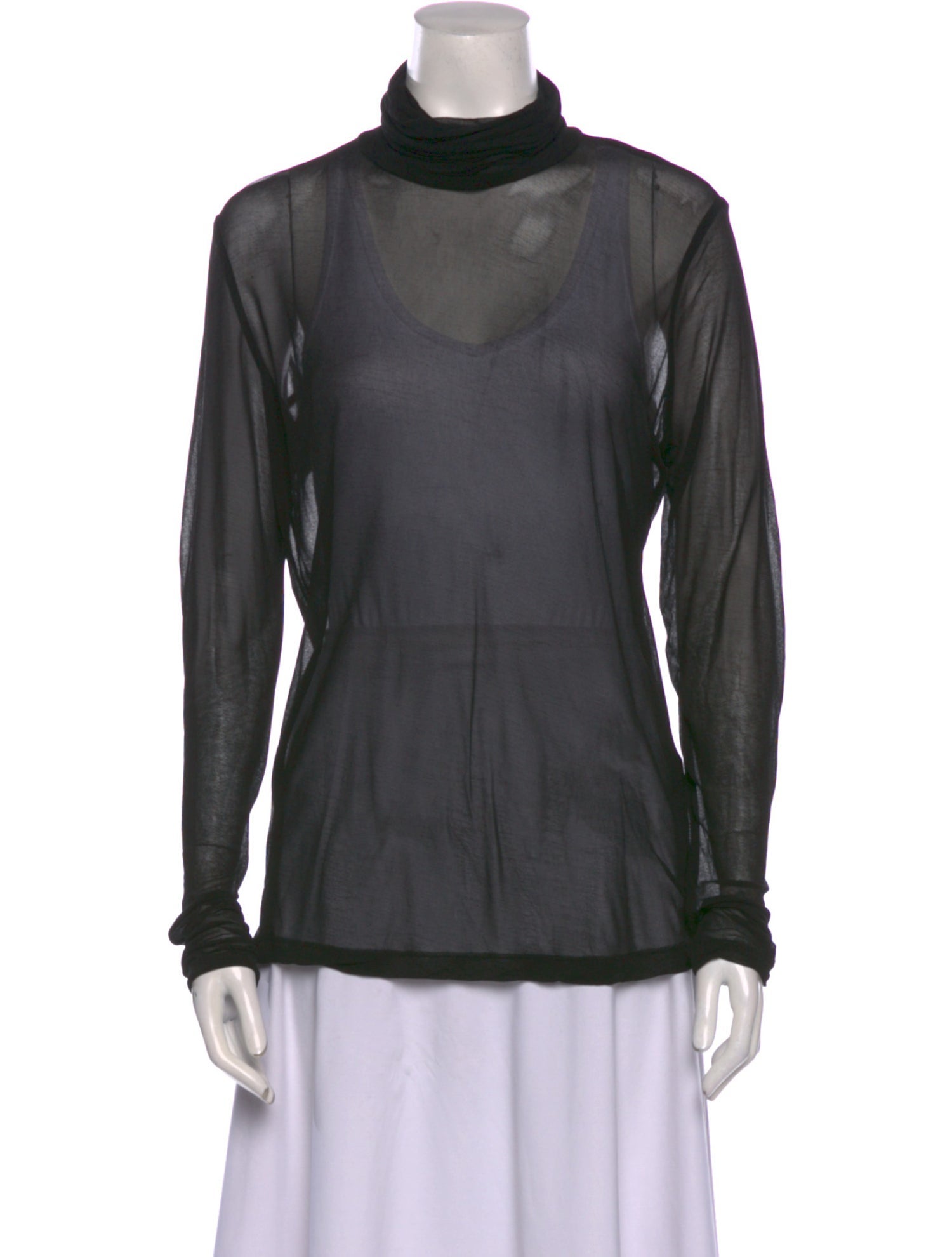 Heirlome Mock Neck Long Sleeve Top