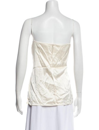 Heirlome Silk Square Neckline Top