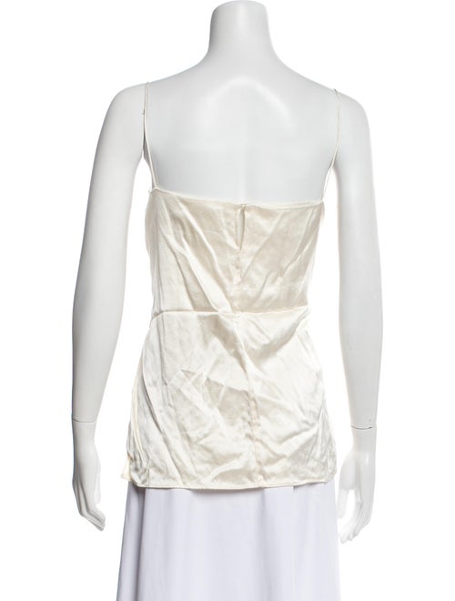 Heirlome Silk Square Neckline Top