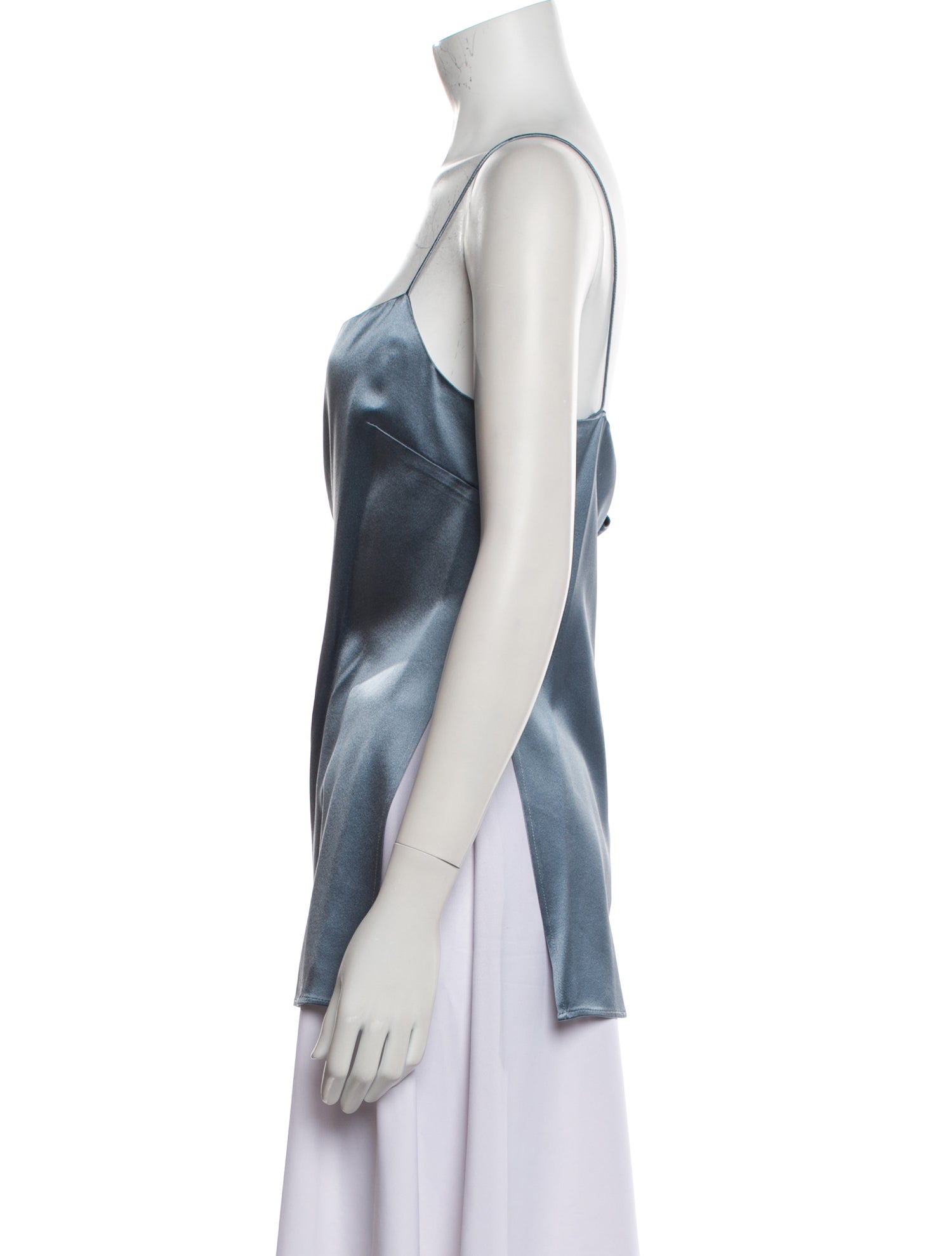 Heirlome Silk Square Neckline Top